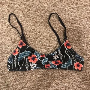 Brandy Melville floral bralette